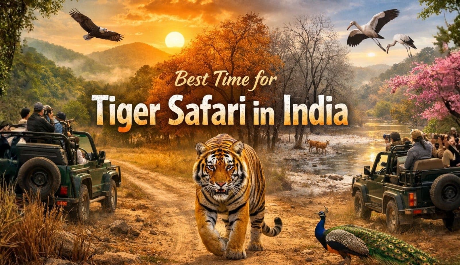 Illustration: Best Time for Tiger Safari in India